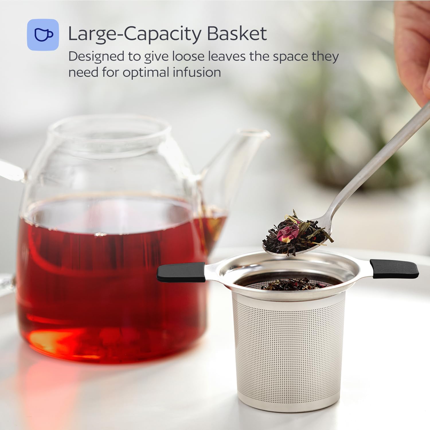 Stainless Steel Tea Infuser for Loose Leaf Tea